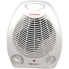 Тепловентилятор Gelberk GL-900, 2000Вт, спираль. нагрев. элемент, белый GL-900
