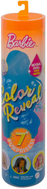 Barbie "Цветное перевоплощение" Кукла-сюрприз Барби, Color Reveal 3 серия