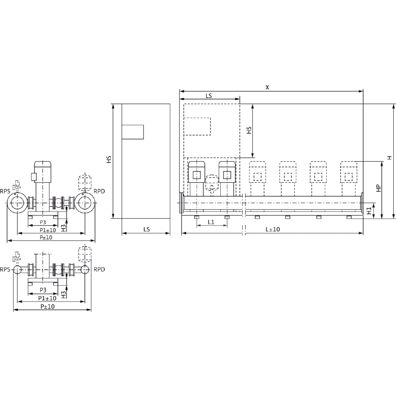 Насосная станция Wilo Comfort COR-2 Helix VE 1003/K/CCe - фото 5 - id-p79726448