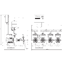 Насосная станция COR-2 MHIL 305/LC-EB-R, фото 3