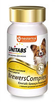 Unitabs BrewersComplex с пивными дрожжами для мелких собак