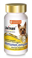Unitabs витамины ImmunoComplex с Q10 для мелких собак, 100 таблеток