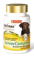 Unitabs витамины SeniorComplex с Q10 для собак, 100таб