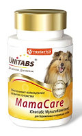 Unitabs витамины МамаCare c B9 для беременных собак, 100таб