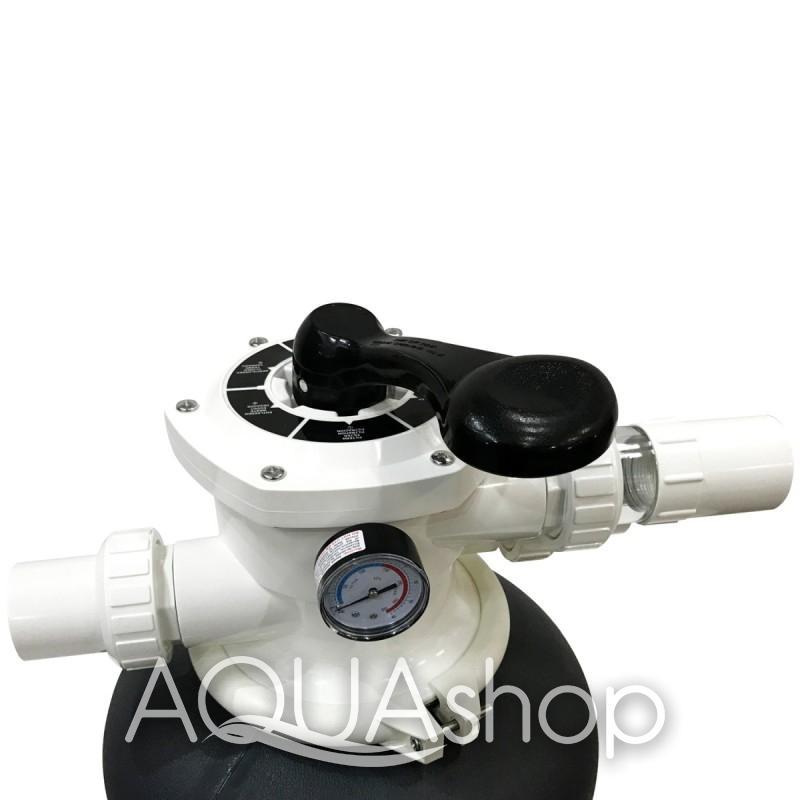 Фильтр для бассейна Aqualine P400 (D400)(6,12m3/h, 400mm, 35kg, верх) - фото 2 - id-p73530858