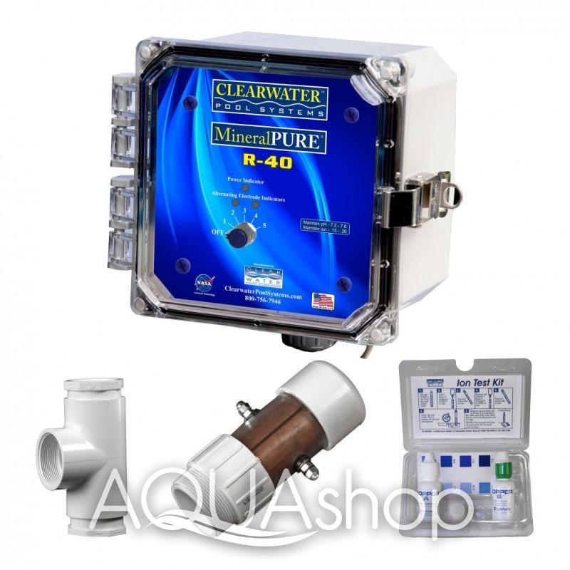 Ионизатор аналоговый Clear Water R-40 (США), для частных бассейнов объемом до 152 м3 - фото 1 - id-p73530960