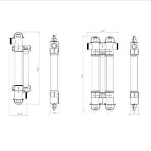 Ультрафиолетовая установка Elecro Steriliser UV-C E-PP2-55, фото 2