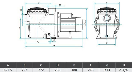 Насос SILEN S2 200 31 30 м³/час, 2,2 кВт, 400 В, фото 2