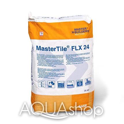 Клеящий раствор MasterTile FLX 24 WHITE (Fleksmortel white), 25 кг, фото 2
