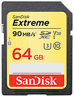 SanDisk Extreme SDXC UHS-I U3 64Gb 90Mb/s