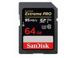 SanDisk Extreme Pro SDHC UHS-I 64Gb 95MB/s