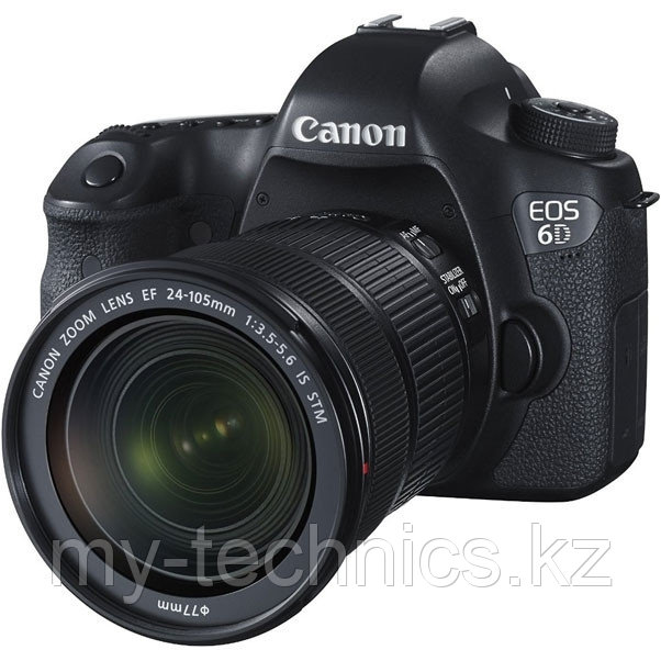 Фотоаппарат Canon EOS 6D kit 24-105 mm IS STM WI-FI + GPS + Батарейный блок