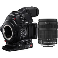 Фотоаппарат Canon EOS C100 Mark II Cinema EOS Camera  kit EF-S 18-135mm IS NANO