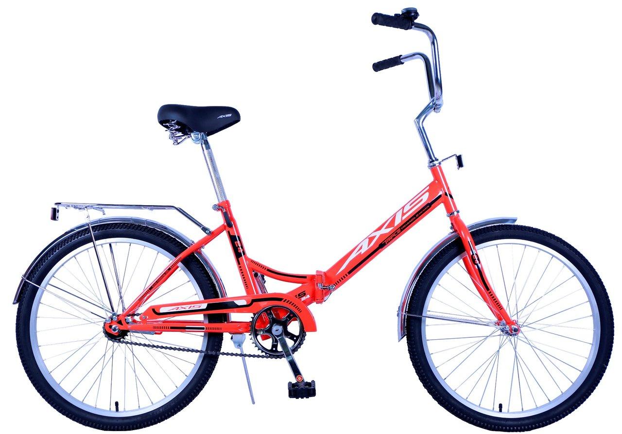 Складной велосипед Axis 24" колеса. Рассрочка. Kaspi RED