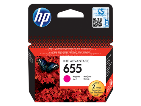Картридж струйный HP HPCZ111A (655) Magenta