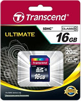 Карта памяти Transcend SD TS16GSDHC10 Class 10 (16GB)