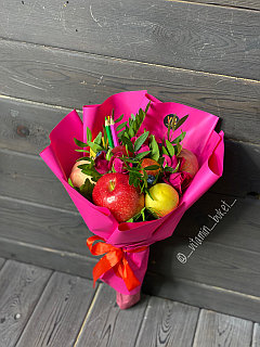 Букет из фруктов для учителя