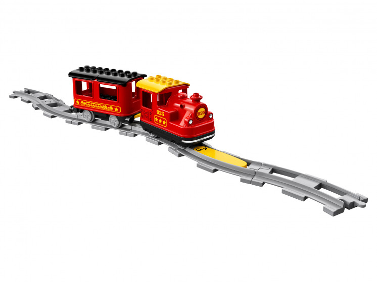 LEGO DUPLO 10874 Поезд на паровой тяге, свет и звук, конструктор ЛЕГО - фото 5