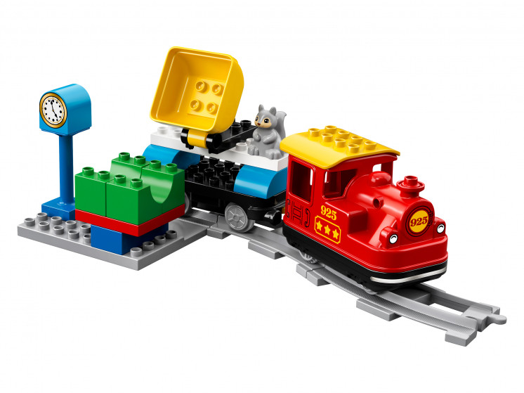LEGO DUPLO 10874 Поезд на паровой тяге, свет и звук, конструктор ЛЕГО - фото 7