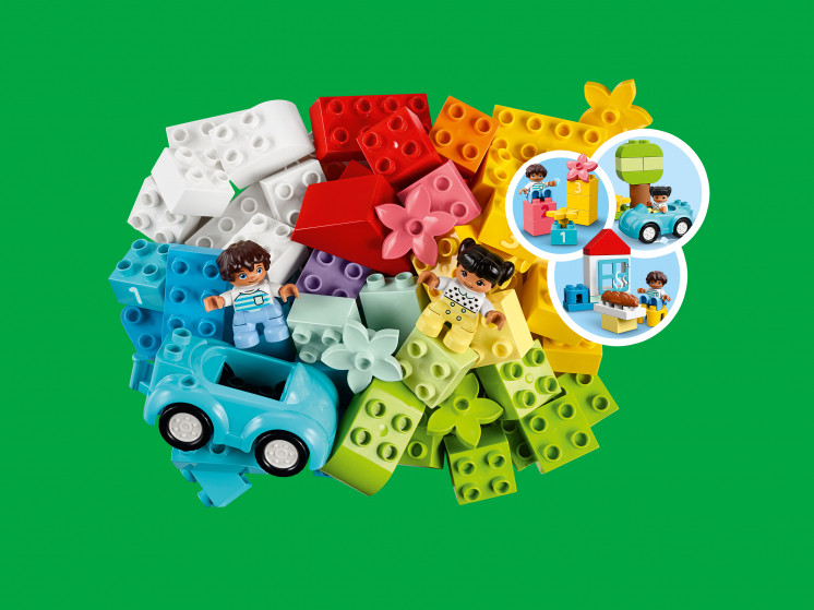 LEGO DUPLO 10913 Коробка с кубиками, конструктор ЛЕГО - фото 1 - id-p76391464