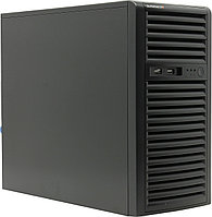 Сервер Supermicro 5039D Tower/4-core intel xeon E3-1220v6 3GHz/32GB UDIMM nECC/1x240GB SSD RI Hyb