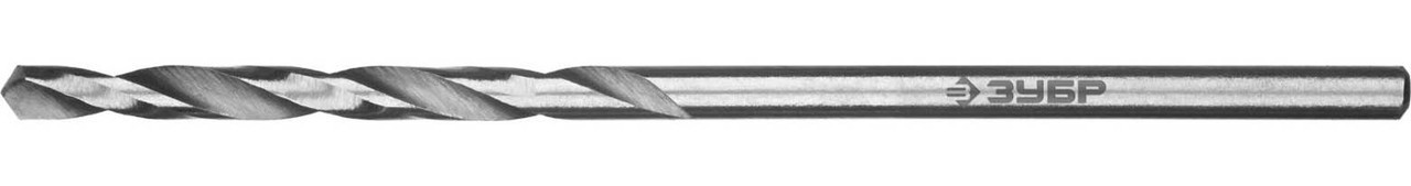 Сверло по металлу ЗУБР Ø 2 x 49 мм, класс В, Р6М5, серия "Профессионал" (29621-2)
