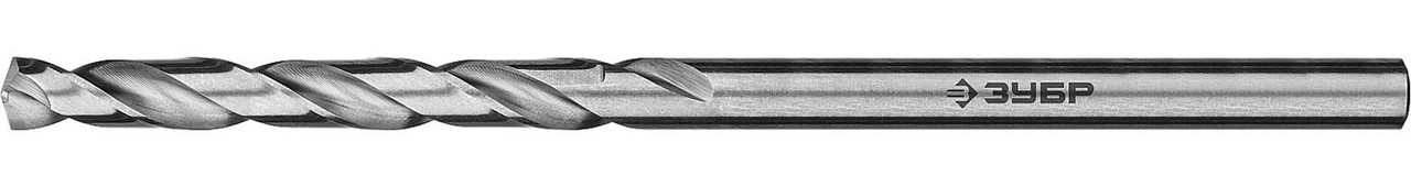 Сверло по металлу ЗУБР Ø 2.5 x 57 мм, класс А, Р6М5, серия "Профессионал" (29625-2.5)