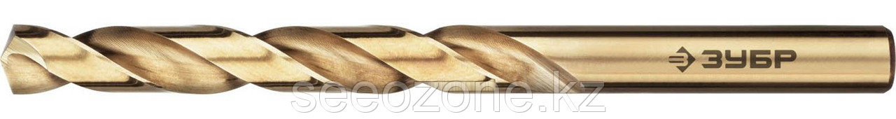 Сверло по металлу ЗУБР Ø 10.2 x 133 мм, класс А, Р6М5К5, серия "Профессионал" (29626-10.2)