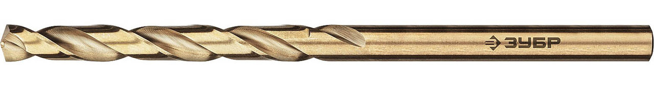Сверло по металлу ЗУБР Ø 3 x 61 мм, класс А, Р6М5К5, серия "Профессионал" (29626-3)