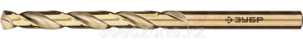 Сверло по металлу ЗУБР Ø 6 x 93 мм, класс А, Р6М5К5, серия "Профессионал" (29626-6)