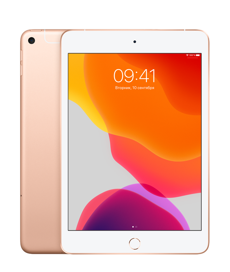 Планшет Apple iPad mini (5th generation) Wi-Fi + Cellular (LTE) 512Gb Gold