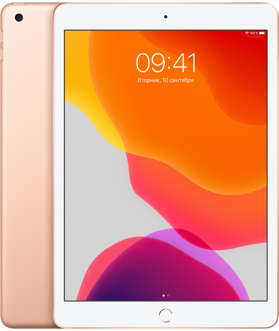 Планшет Apple iPad 10.2″ (7th generation) Wi-Fi 128Gb Gold
