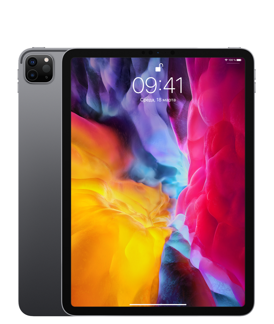 Планшет Apple iPad Pro 11″ (2th generation) Wi-Fi 1TB Space Gray