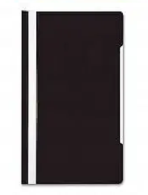 Папка-скоросшиватель Бюрократ, А4, 160 мкм, черная