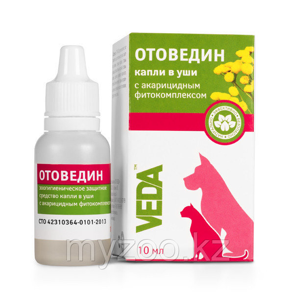 Отоведин ушные капли, фл. 10 мл