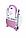 Стульчик для кормления Tomix Piccolo с рождения фиолетовый, фото 8