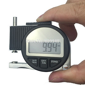 Карманный цифровой Толщиномер мини цифровой штангенциркуль датчик микрометр 0-10 мм 0.01 мм