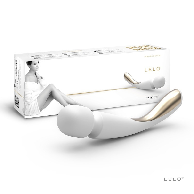 Большой профессиональный массажер "Smart Wand Large" - Lelo, цвет - слоновая кость (ПОД ЗАКАЗ)