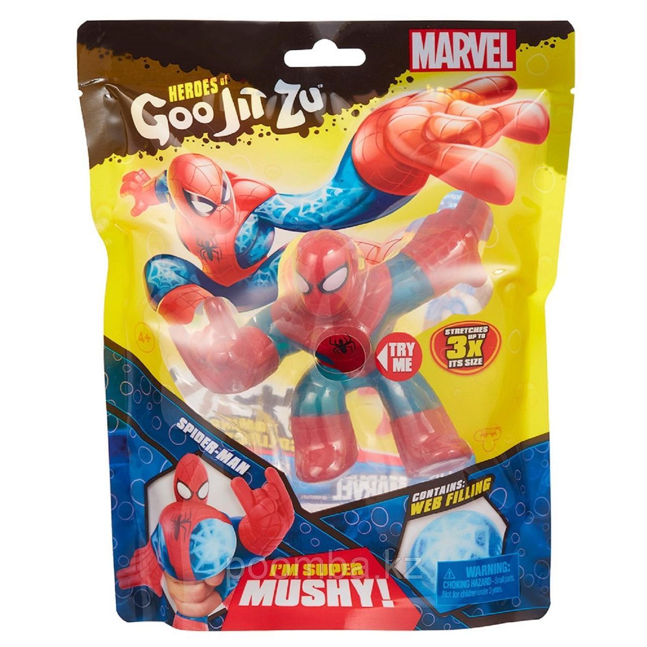Игрушка-фигурка тянущаяся GooJitZu Гуджитсу Человек Паук