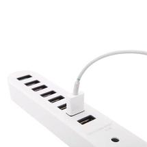 Разветвитель USB HUB на 8 портов 2.0 с разъемом для подключения доп. питания, фото 2