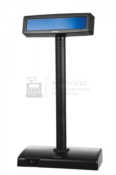 Дисплей покупателя Posiflex PD-2600R-B черный с блоком питания, RS-232, арт. 17262