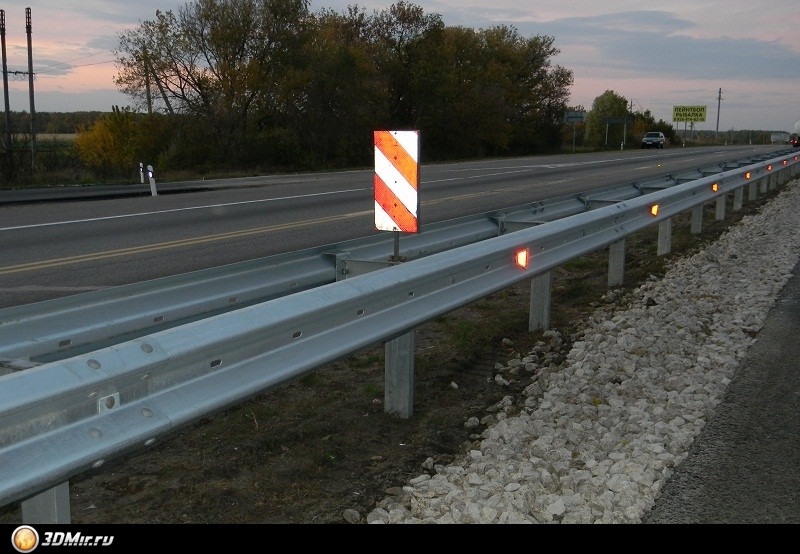 Дорожное ограждение 11ДД-2 250 кДж по ГОСТ 26804-86