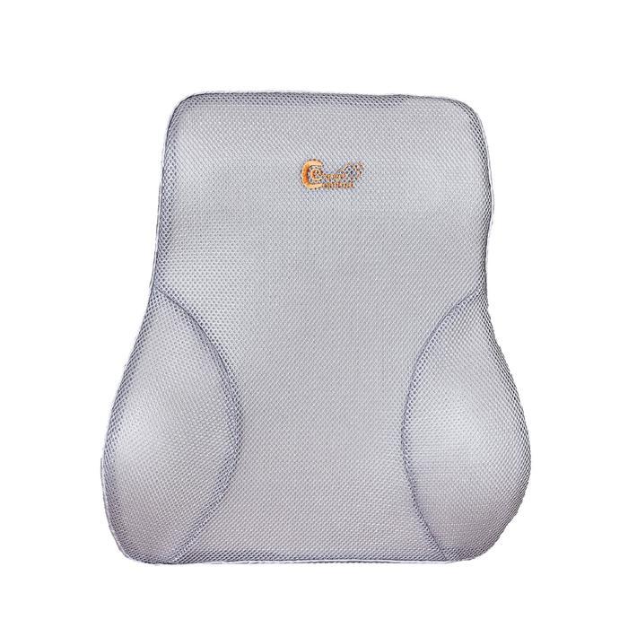 Подушка для спины, размер 48×40×13 см, серый