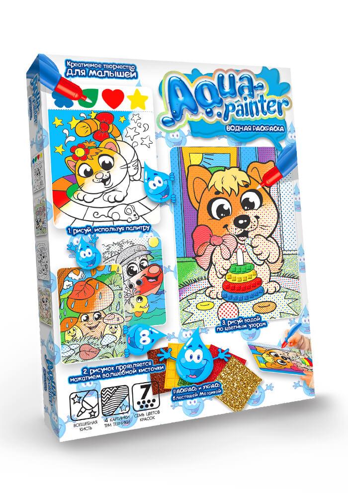 Набор креативного творчества "AQUA PAINTER Собачка с игрушками"