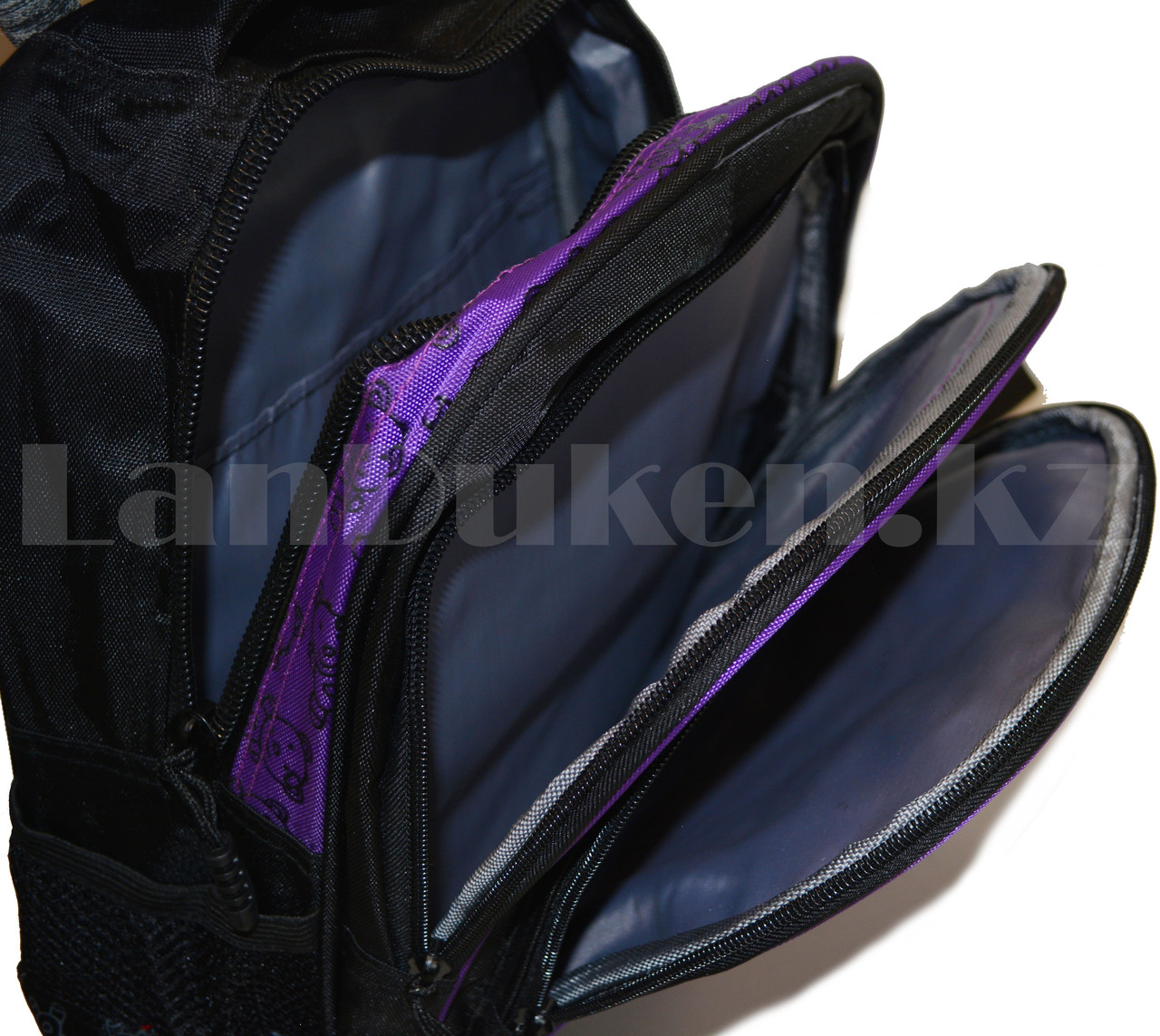 Рюкзак с ортопедической спинкой детский со светоотражателями и с очками Мишка JinRong F 50 - фото 10 - id-p79794361