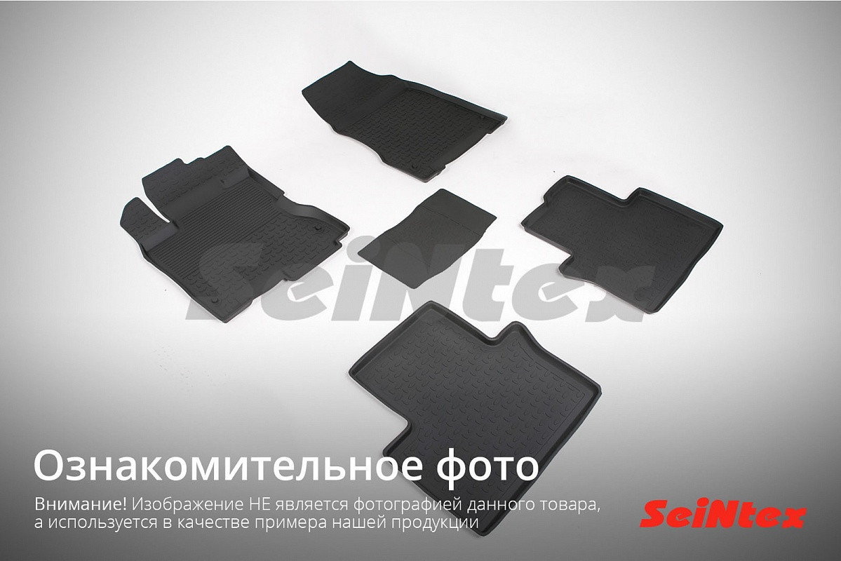 Резиновые коврики с высоким бортом для Nissan Sentra 2014-н.в.