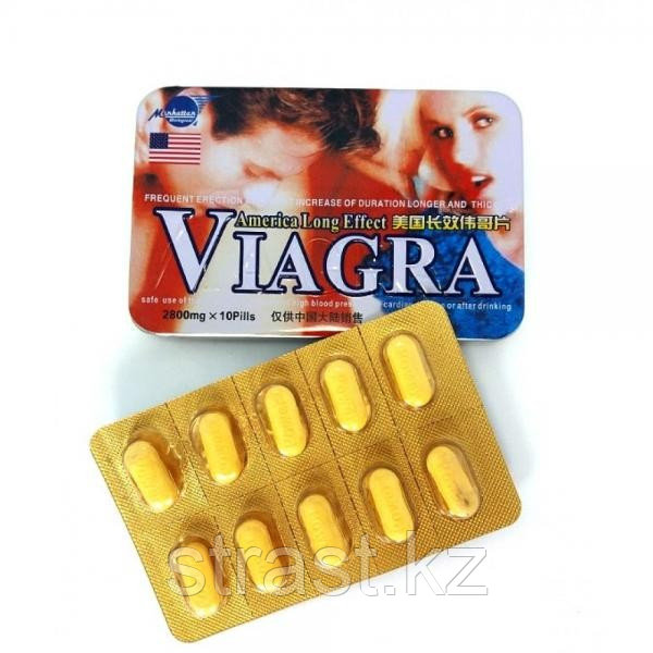 Возбуждающий препарат для мужчин Viagra American Long Effect, 2800 мг
