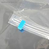 Вакуумный пакет для хранения одежды и постельного белья с клапаном For Clothing (90х130 см), фото 5