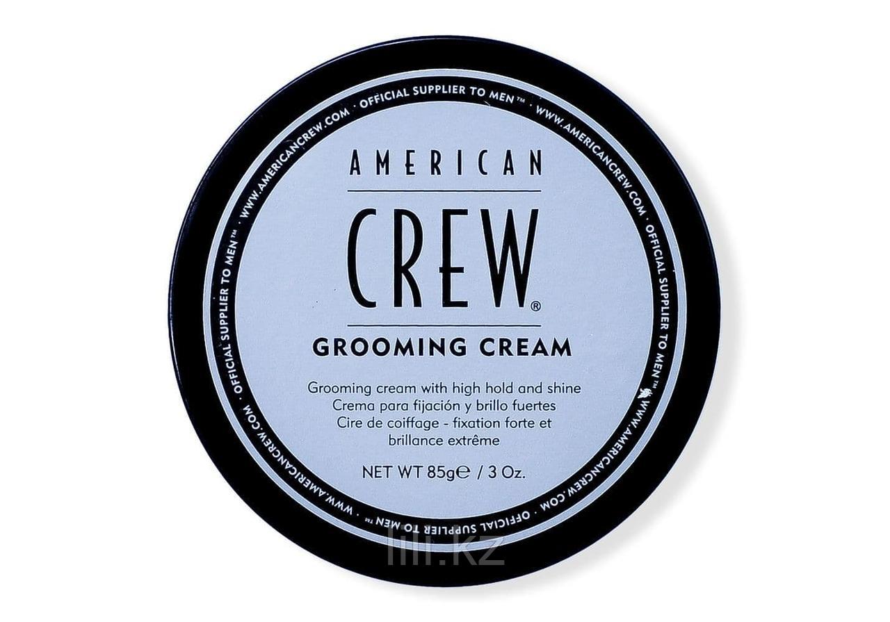 Крем сильной фиксации и высоким уровнем блеска для укладки волос и усов American Crew Grooming Cream 85 г.
