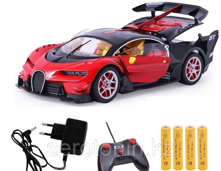 Автомобиль 1:14 Famous Car Model Series New Concept Bugatti Style Drift RC Rechargeable Remote
